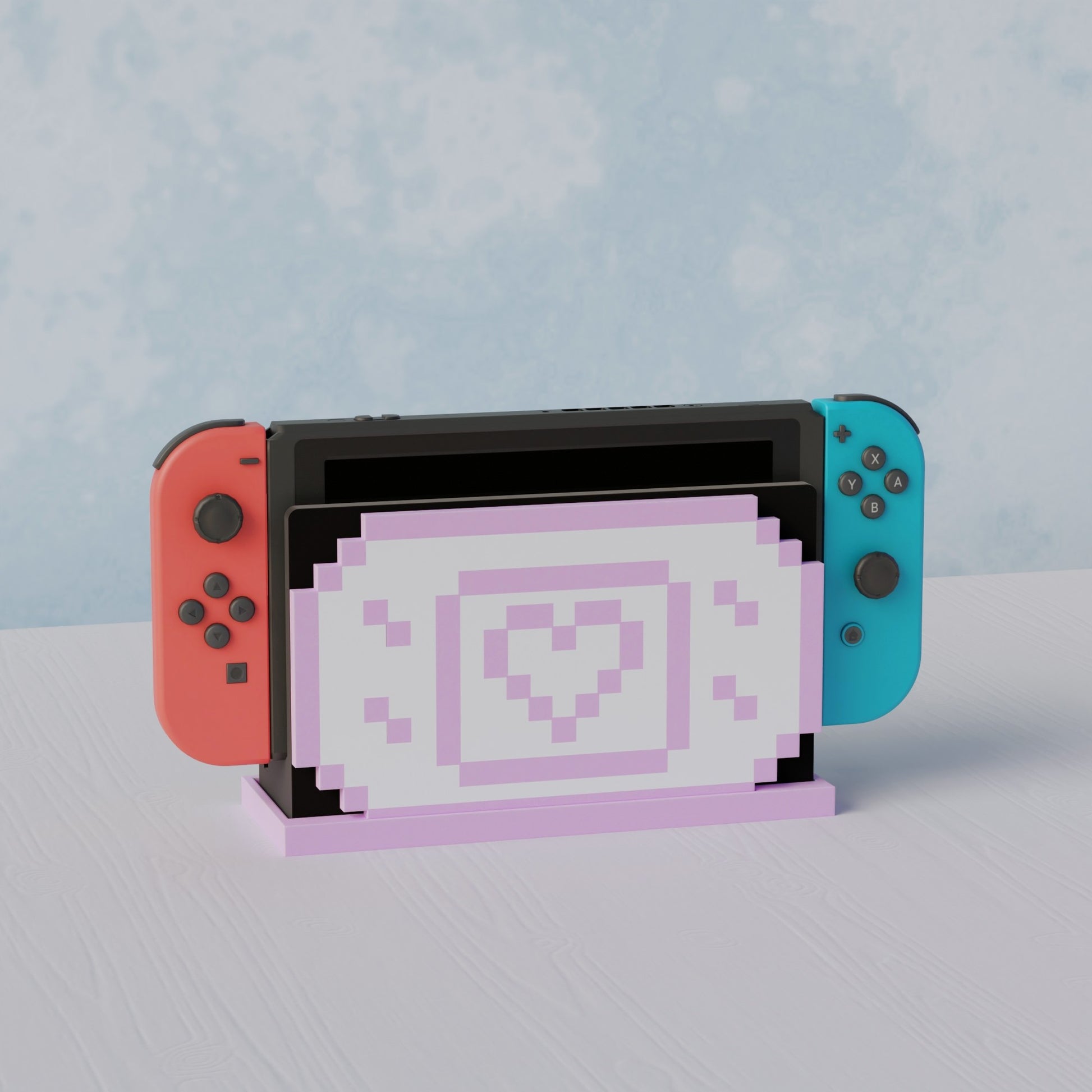 Pixel Heart Dock Cover