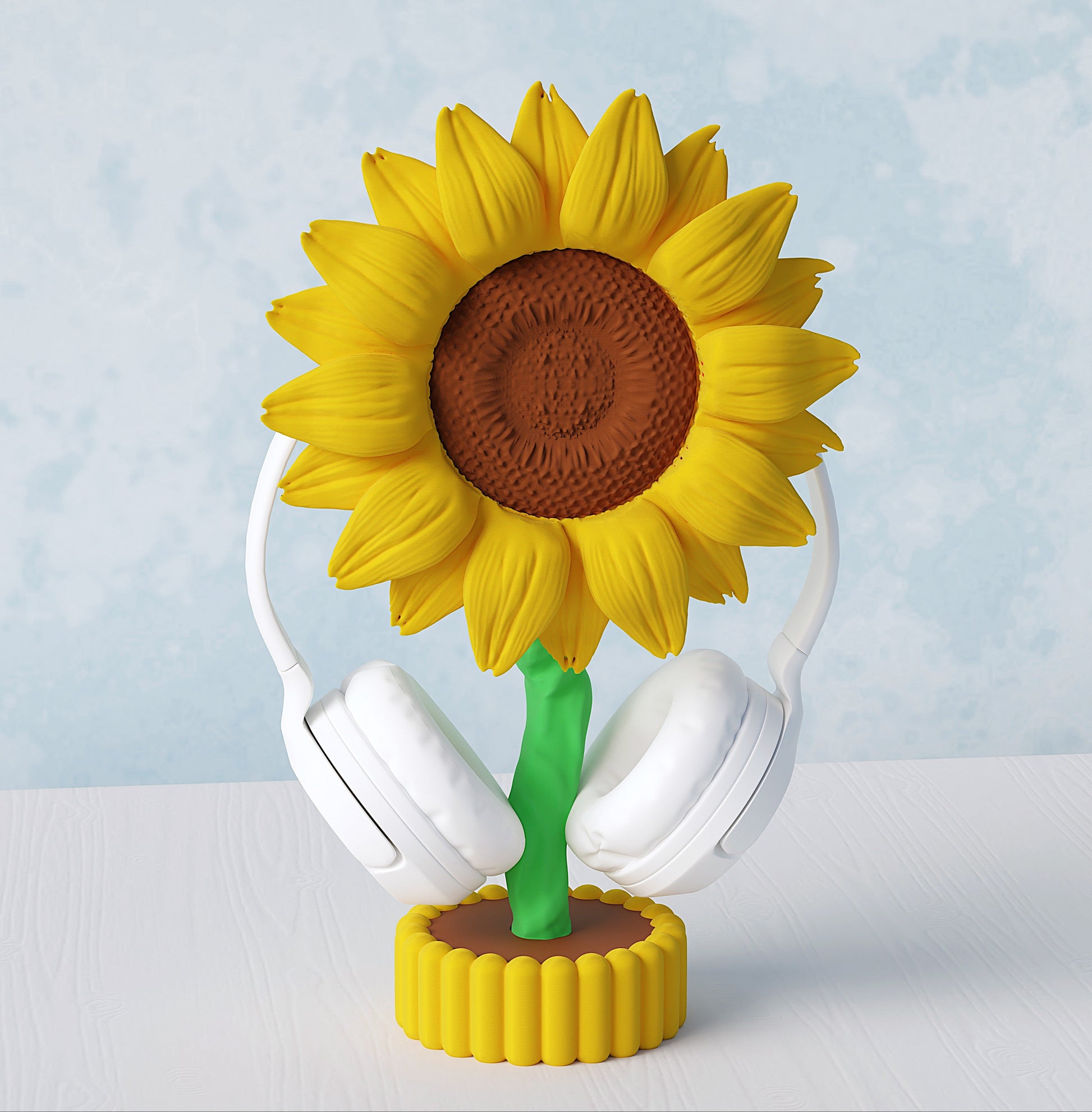 Sunflower Headphone Stand