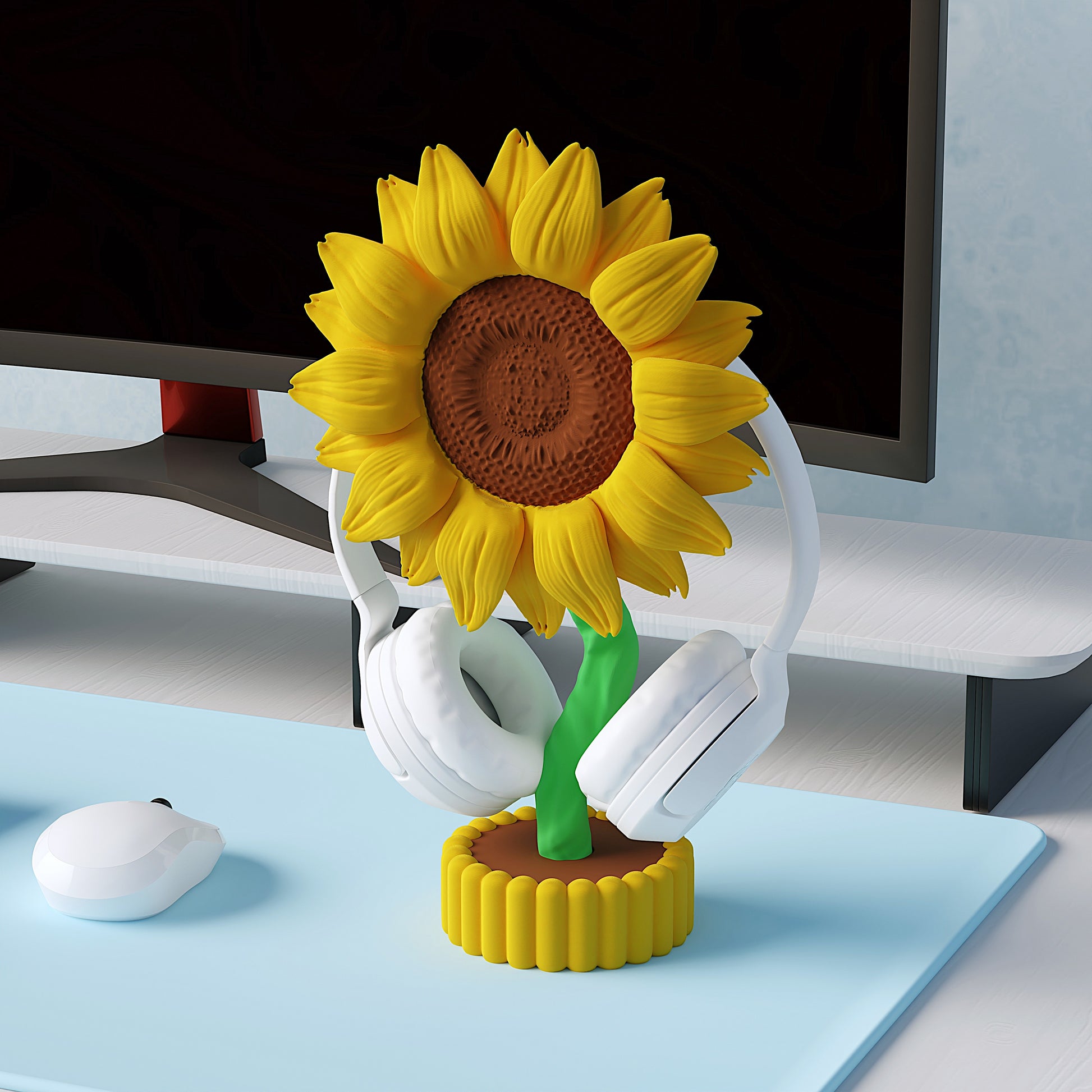 Sunflower Headphone Stand