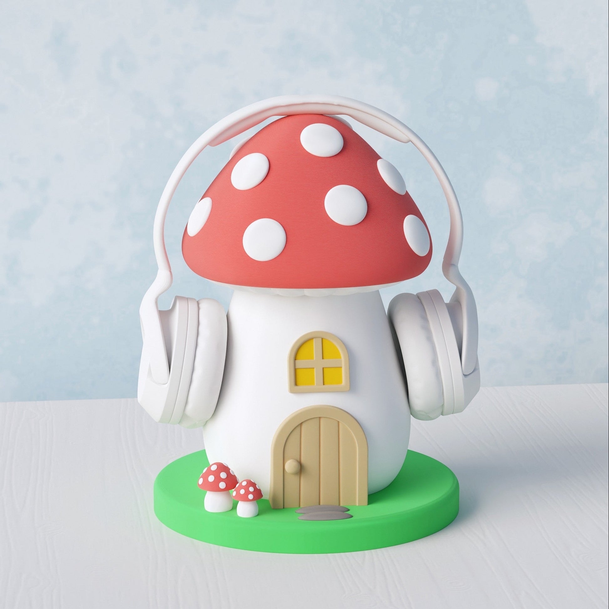 Mushroom Headphone Stand